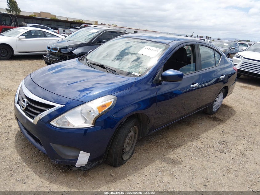 2019 Nissan Versa 1.6 Sv 3N1CN7AP5KL850833 photo 1