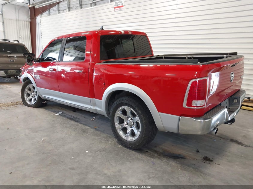 Vin: 1c6rr7nt1es445889, lot: 45740450, ram 1500 laramie 20143