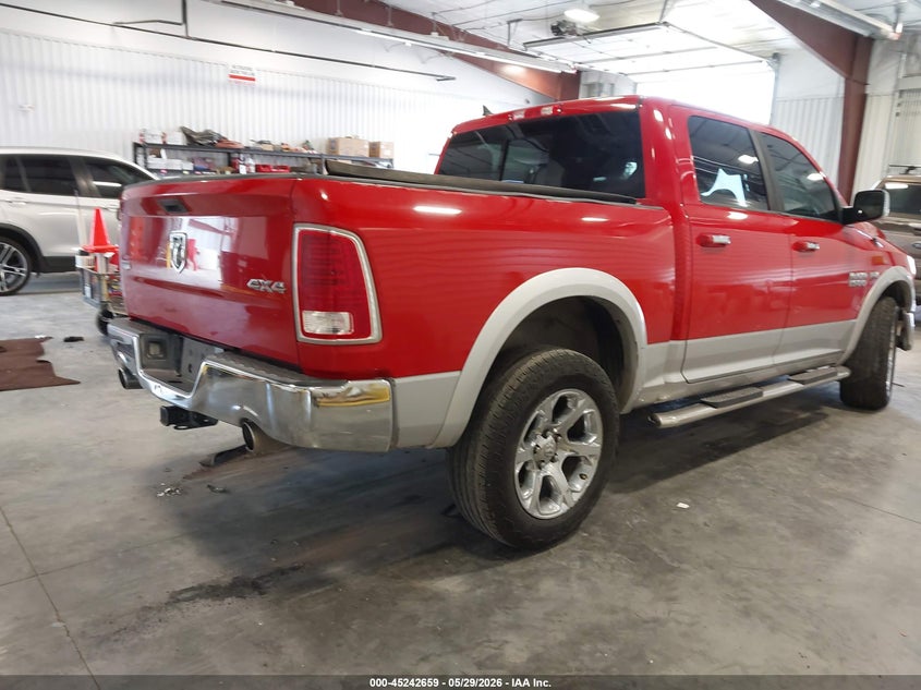 Vin: 1c6rr7nt1es445889, lot: 45740450, ram 1500 laramie 20144