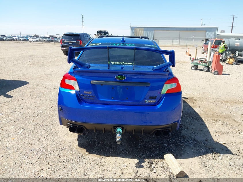 2016 Subaru Wrx VIN: JF1VA1B60G9818981 Lot: 45242660