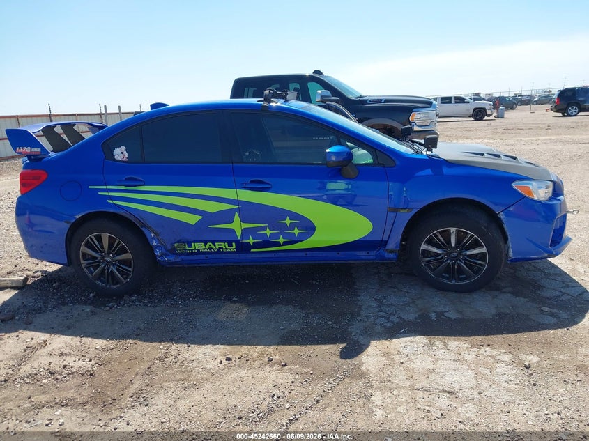 2016 Subaru Wrx VIN: JF1VA1B60G9818981 Lot: 45242660
