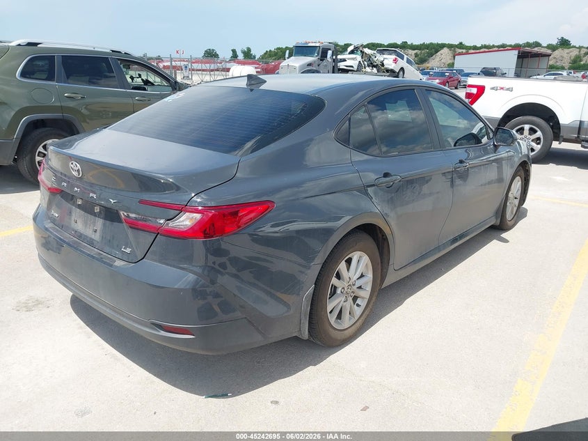 2025 TOYOTA CAMRY auction photo 4