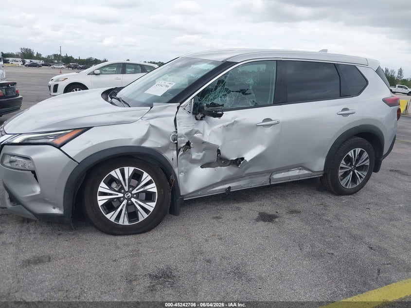 2021 Nissan Rogue Sv Fwd VIN: 5N1AT3BA3MC745618 Lot: 45242706