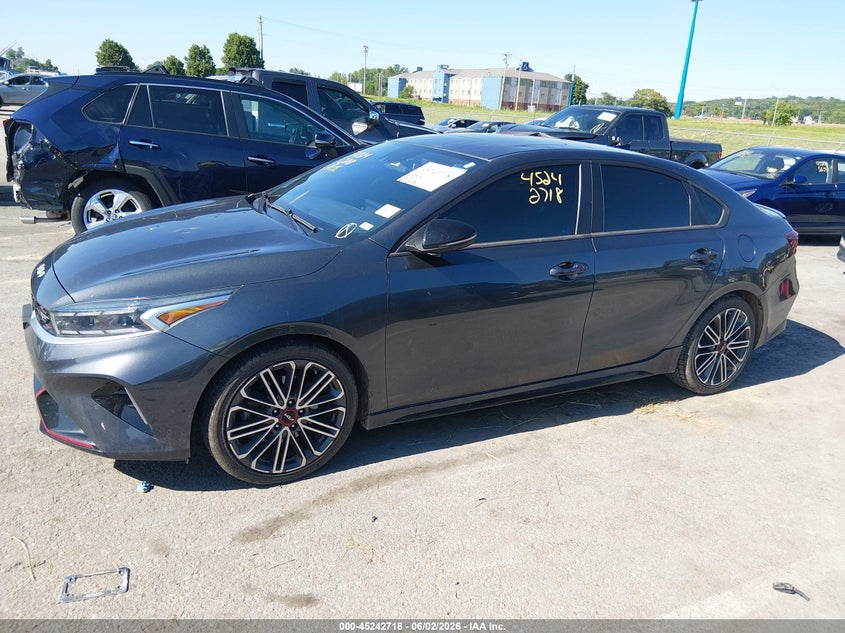 2022 Kia Forte Gt VIN: 3KPF44AC0NE463706 Lot: 45242718