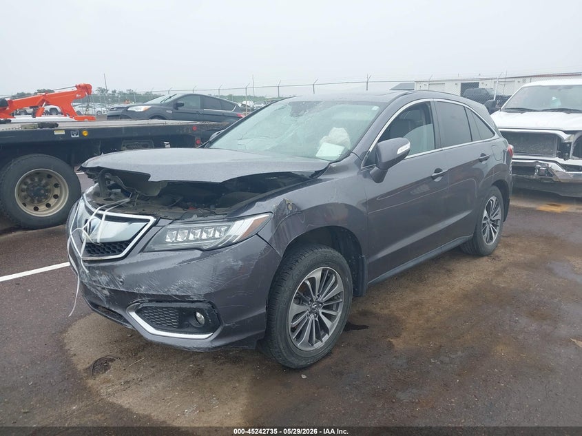 Vin: 5j8tb4h72jl019716, lot: 45740526, acura rdx advance package 20182