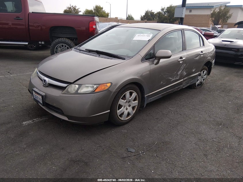 2007 Honda Civic Lx 2HGFA16527H311596 photo 1