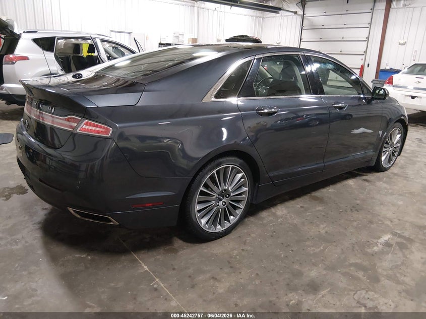 Vin: 3ln6l2jk1dr827603, lot: 45740548, lincoln mkz 20134