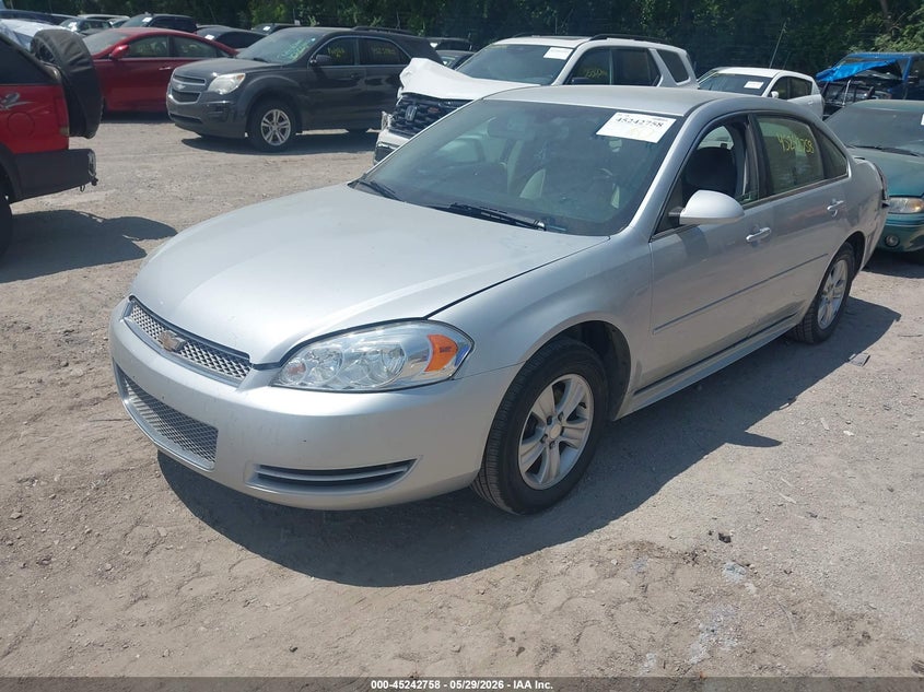 Vin: 2g1wa5e32e1157394, lot: 45740549, chevrolet impala limited ls 20142