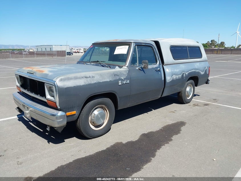 1B7HD24T9GS097592 1986 Dodge D-Series D200/D250 photo 1