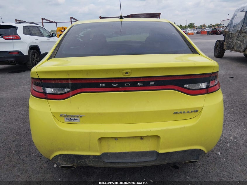 2013 Dodge Dart Rallye VIN: 1C3CDFBA0DD198401 Lot: 45242780