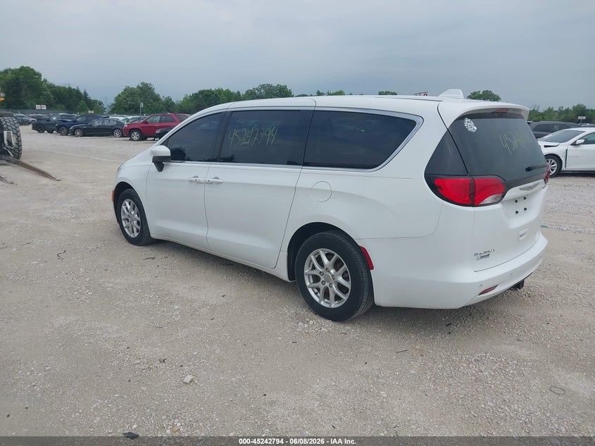 Vin: 2c4rc1dg8hr520802, lot: 45740585, chrysler pacifica touring 20173
