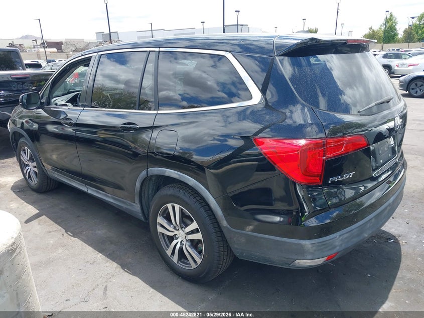 Vin: 5fnyf5h39gb036620, lot: 45740612, honda pilot ex 20163