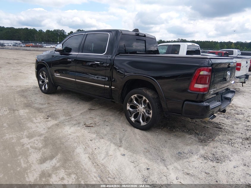 Vin: 1c6srfht7nn145974, lot: 45740616, ram 1500 limited  4x4 5'7 box 20223