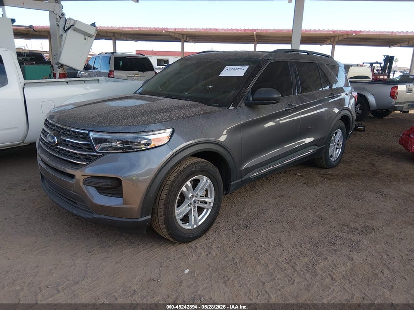2022 Ford Explorer Xlt 1FMSK8DH2NGA33237 photo 1