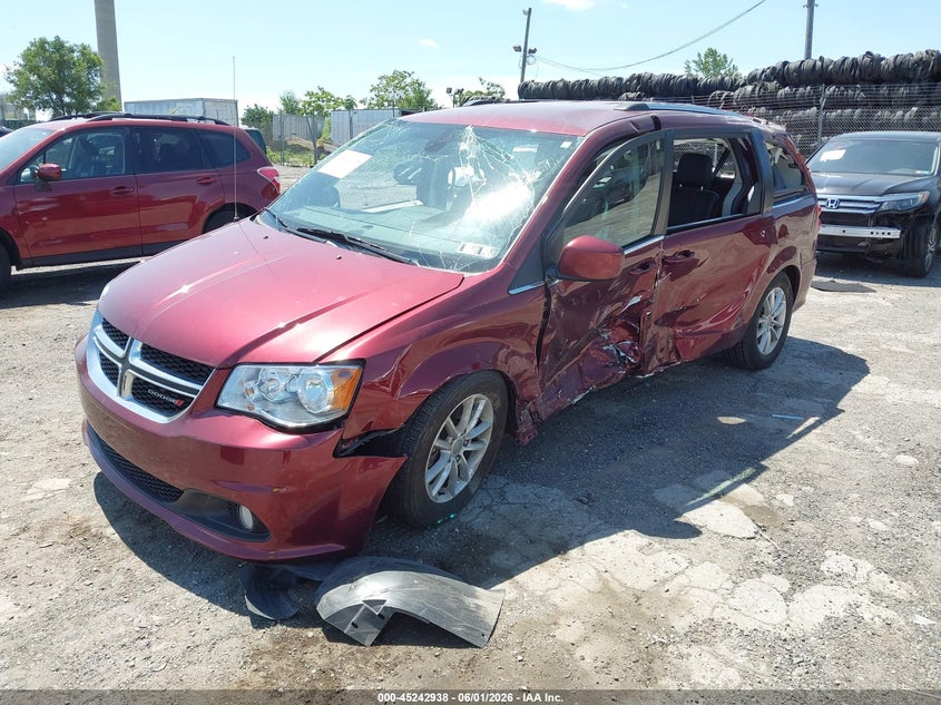 Vin: 2c4rdgcg0kr755431, lot: 45740729, dodge grand caravan sxt 20192