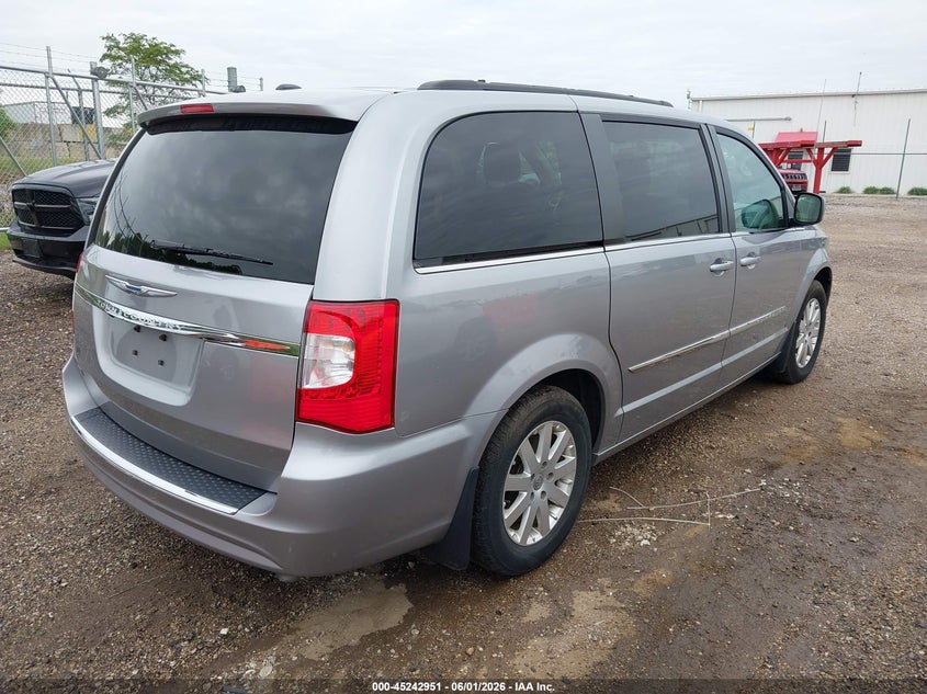 Vin: 2c4rc1bg7gr245201, lot: 45740742, chrysler town & country touring 20164