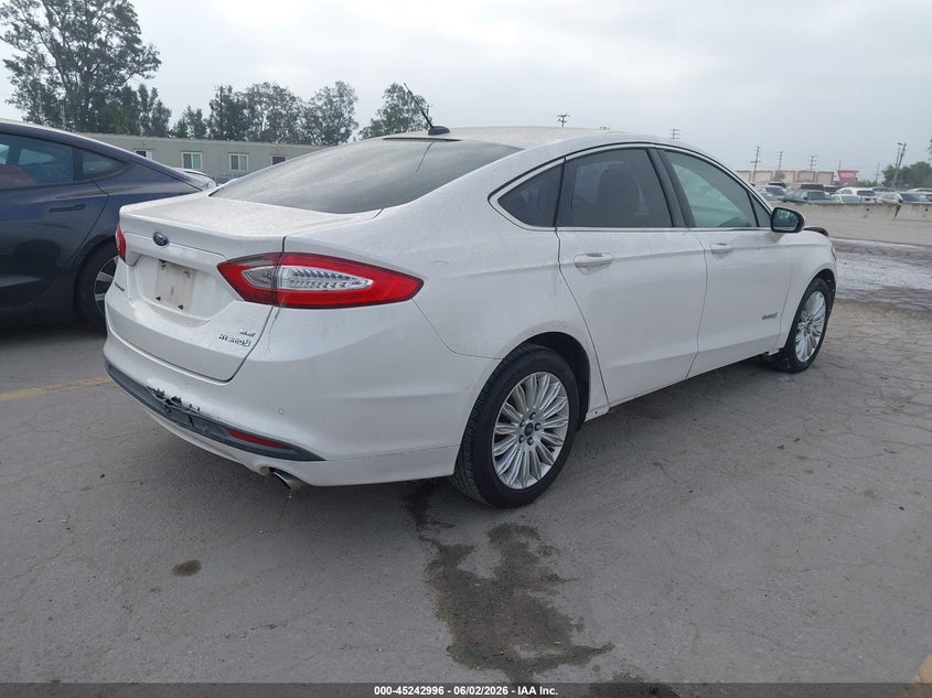 Vin: 3fa6p0lu4dr371615, lot: 45740787, ford fusion hybrid se 20134