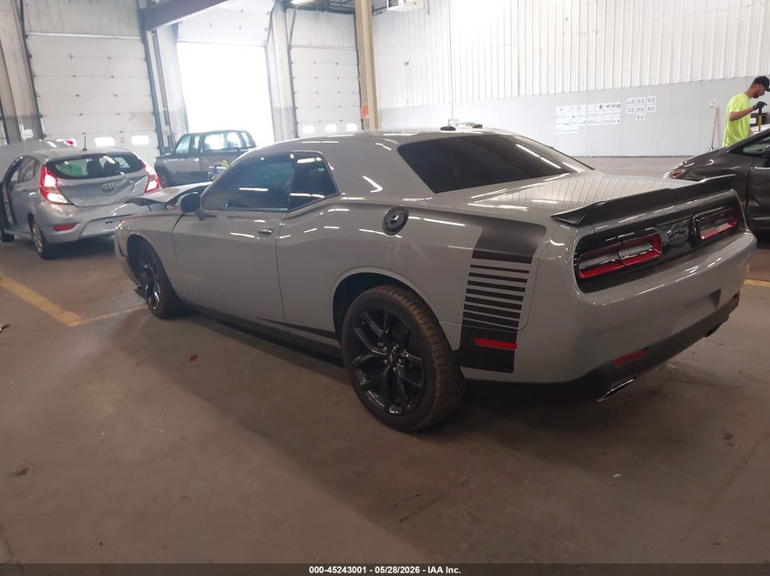 Vin: 2c3cdzag0nh128456, lot: 45740792, dodge challenger sxt 20223