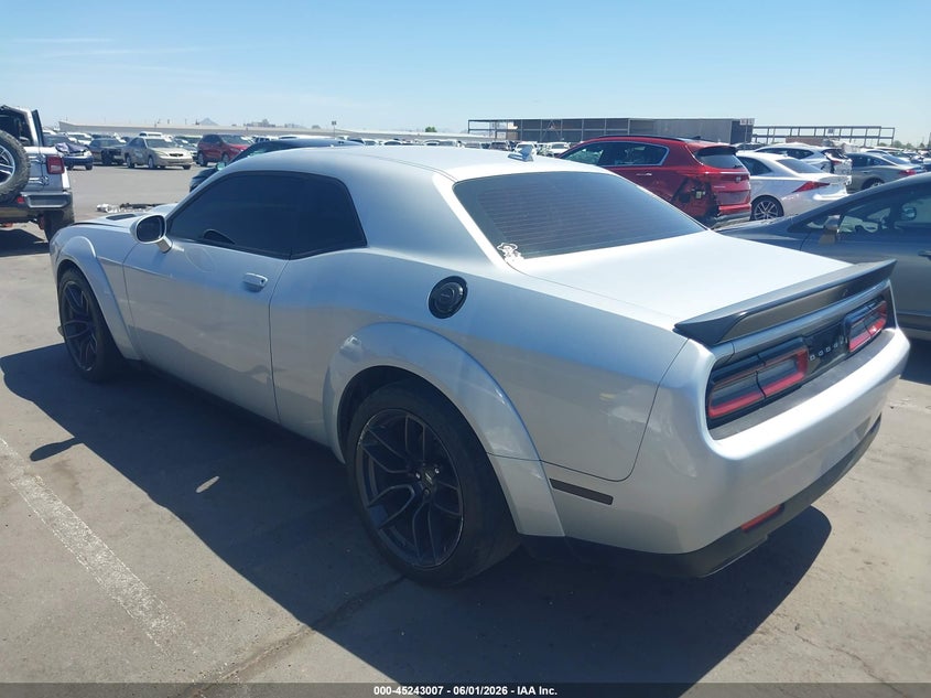 Vin: 2c3cdzfj2kh707089, lot: 45740798, dodge challenger r/t scat pack widebody 20193