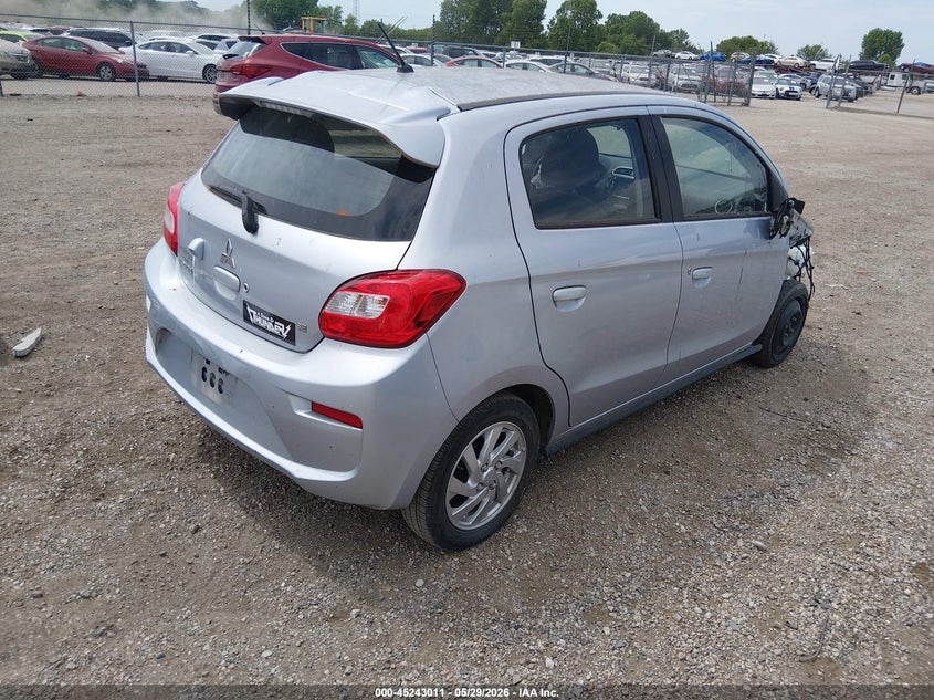 Vin: ml32a4hj3lh002229, lot: 45740802, mitsubishi mirage se 20204