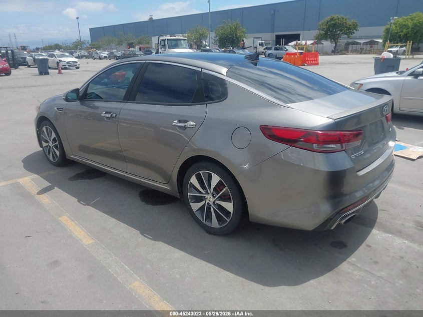 Vin: 5xxgv4l2xgg020284, lot: 45740814, kia optima sxl turbo 20163