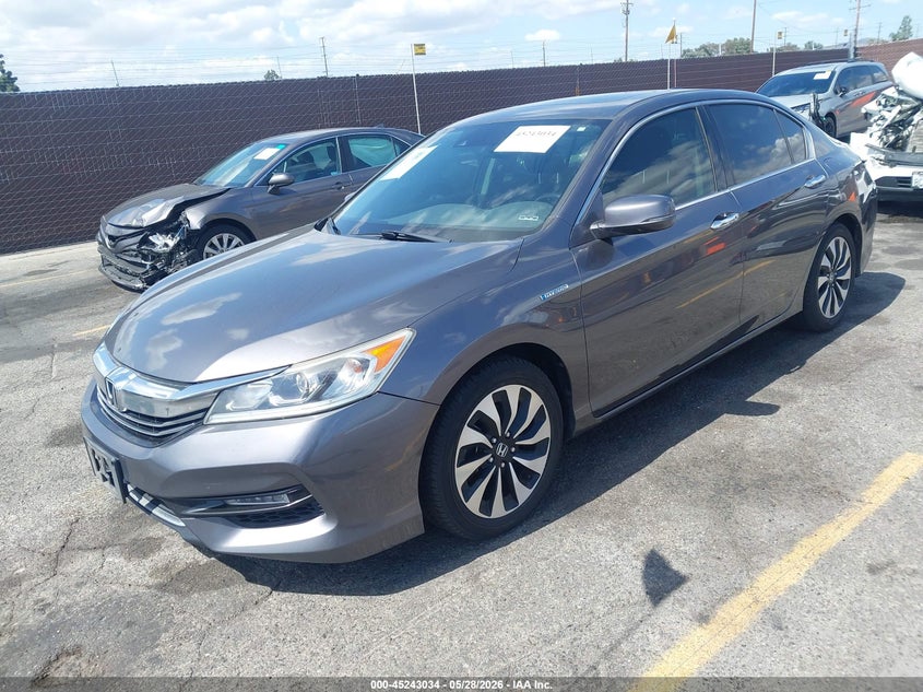 2017 Honda Accord Hybrid Ex-L JHMCR6F56HC000683 photo 1