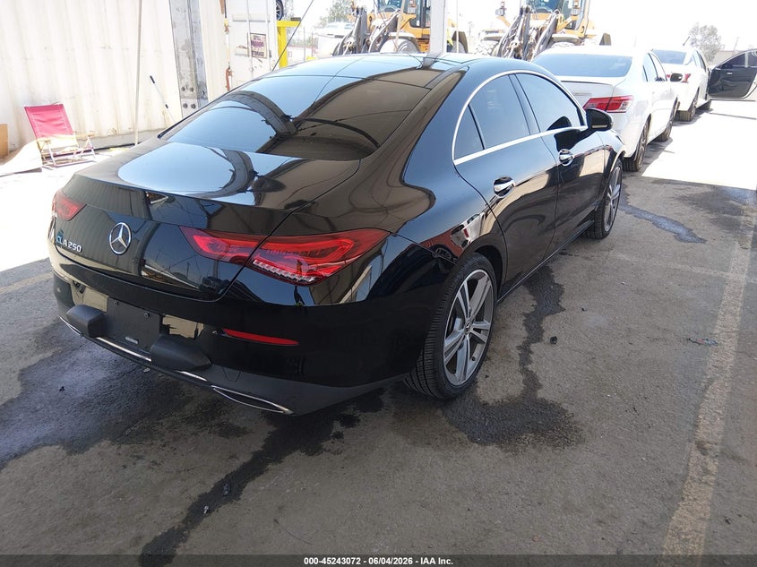 Vin: w1k5j4gb3mn241034, lot: 45740863, mercedes-benz cla 250 20214