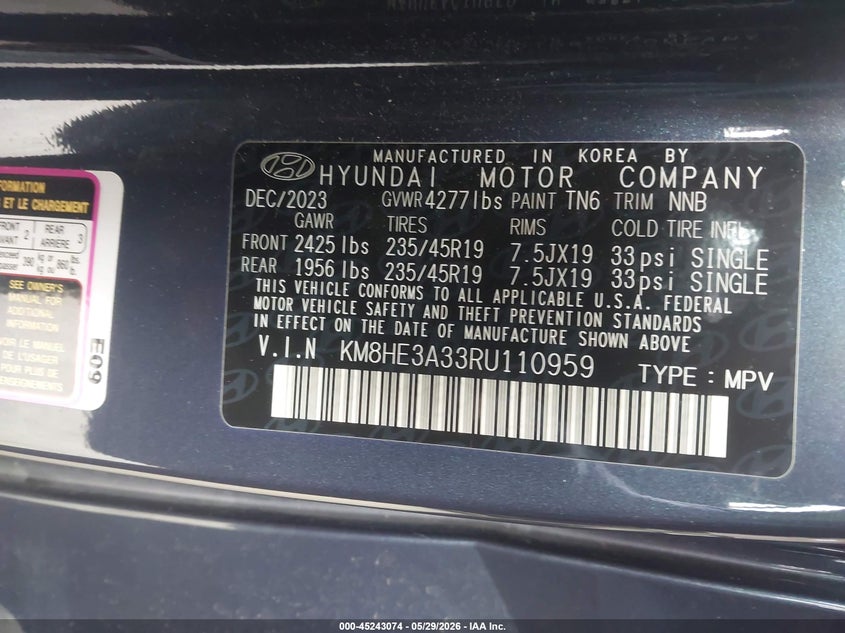 2024 HYUNDAI KONA LIMITED — Photo 9