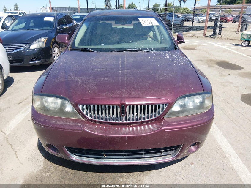 2006 Lincoln Ls V8 VIN: 1LNFM87A66Y609272 Lot: 45243095