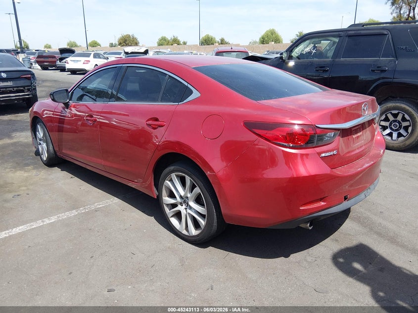Vin: jm1gj1v53f1194581, lot: 45740904, mazda mazda6 i touring 20153