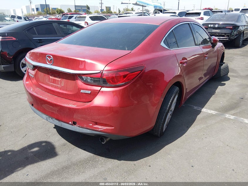 Vin: jm1gj1v53f1194581, lot: 45740904, mazda mazda6 i touring 20154