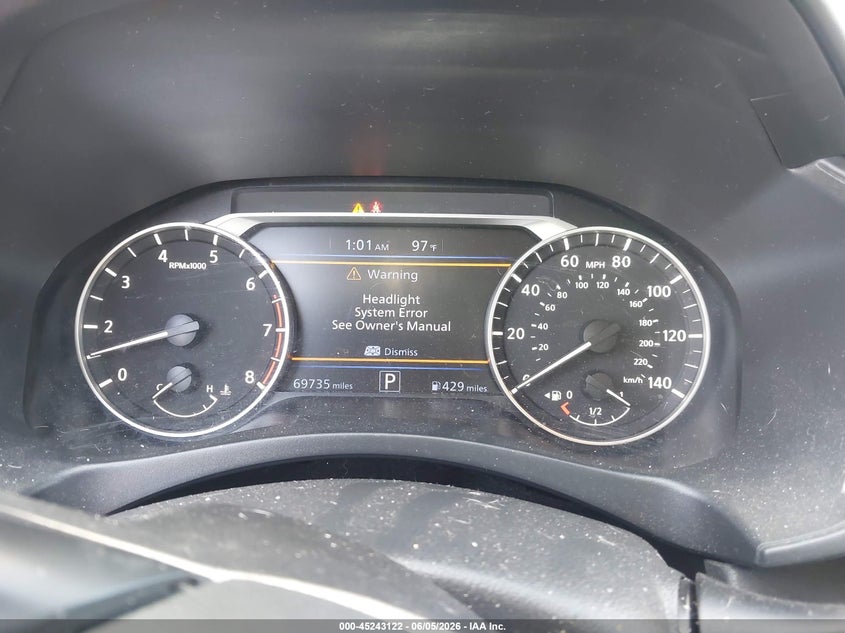 2022 NISSAN ALTIMA 2.5L I-4 DI, DOHC, V(VIN: 1N4BL4CW5NN313388