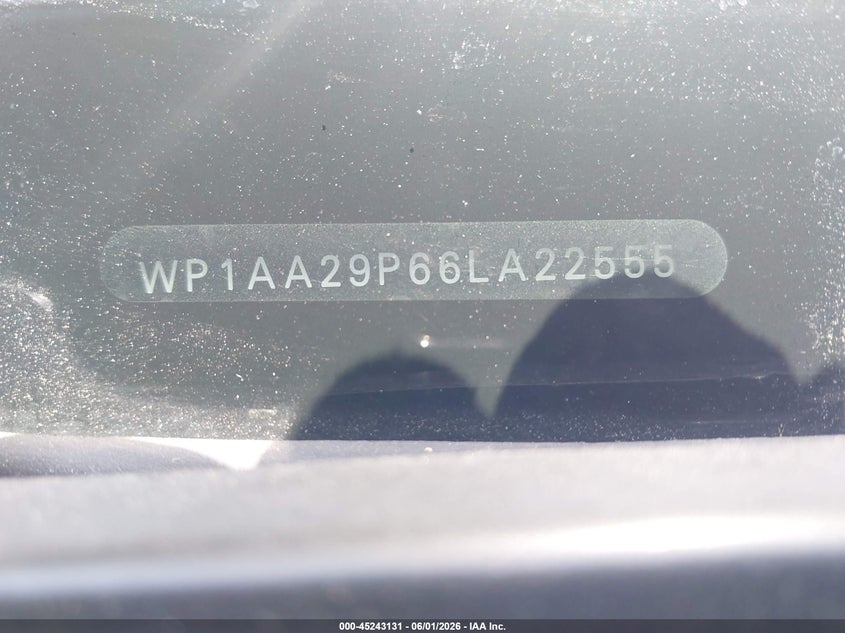 2006 Porsche Cayenne VIN: WP1AA29P66LA22555 Lot: 45243131