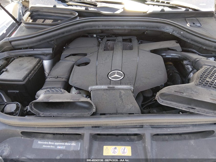 2017 Mercedes-Benz Gls 450 4Matic VIN: 4JGDF6EE5HA869640 Lot: 45243136