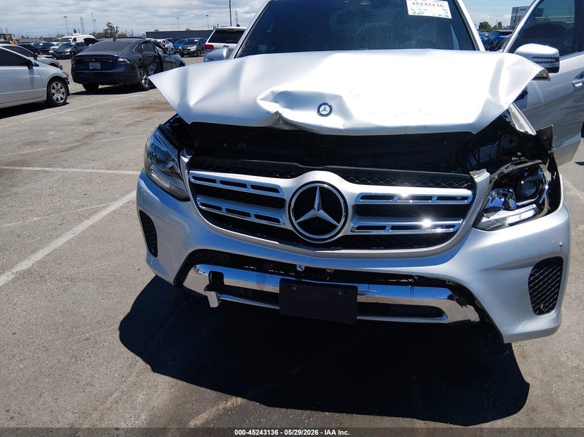 2017 Mercedes-Benz Gls 450 4Matic VIN: 4JGDF6EE5HA869640 Lot: 45243136