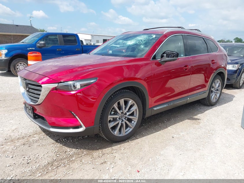 Vin: jm3tcbdy0m0538436, lot: 45740930, mazda cx-9 grand touring 20212