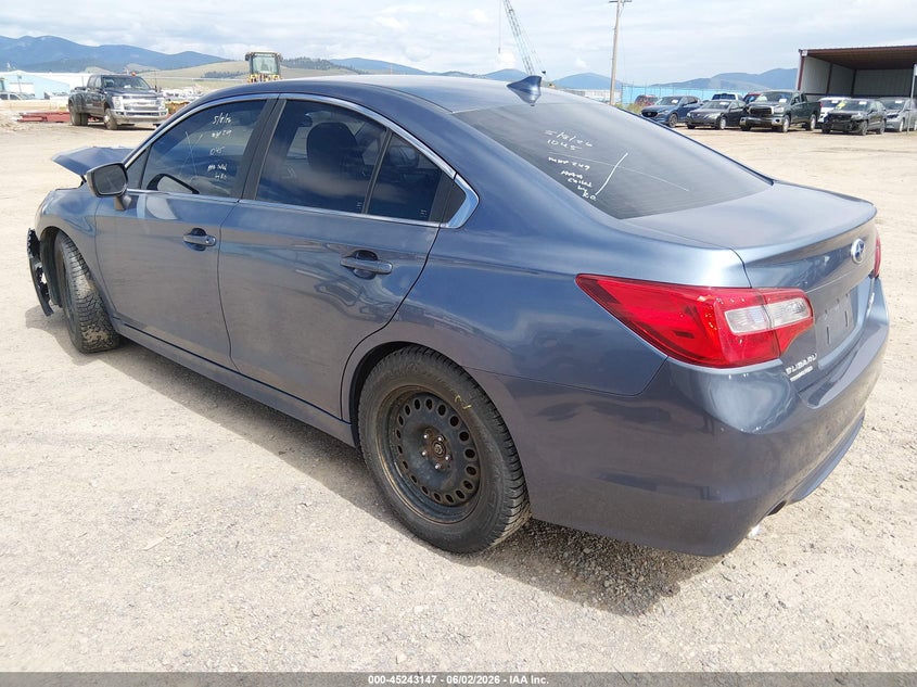 Vin: 4s3bnac63g3055776, lot: 45740938, subaru legacy 2.5i premium 20163