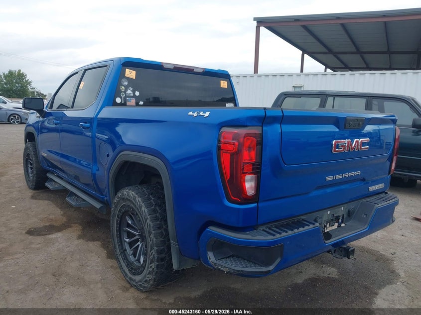 Vin: 1gtuuced1nz592112, lot: 45740951, gmc sierra 1500 4wd  short box elevation 20223