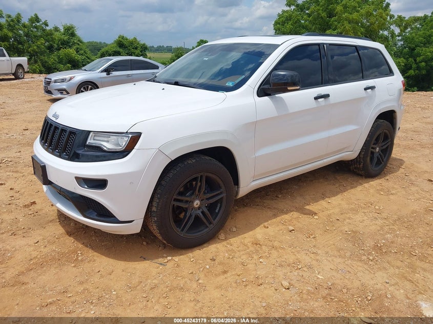 Vin: 1c4rjfjgxfc718486, lot: 45740970, jeep grand cherokee summit 20152
