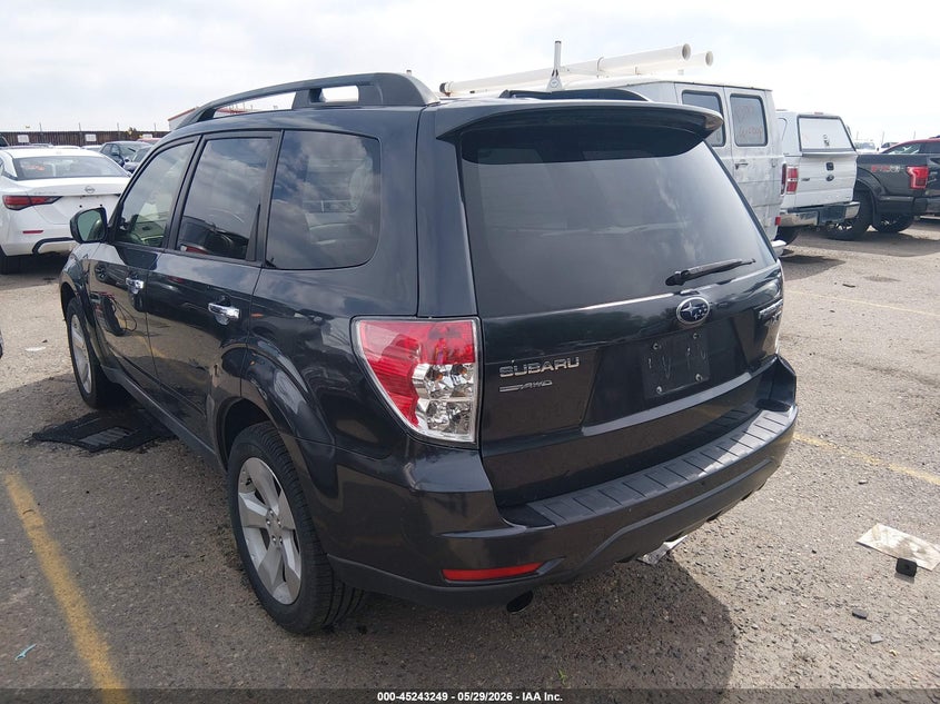 2010 Subaru Forester 2.5 2.5Xt Premium black Lot 111045243249 Vin JF2SH6EC9AH748791
