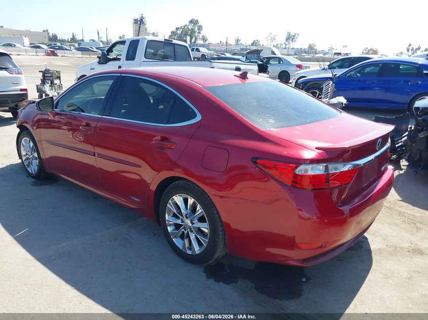 Vin: jthbw1gg5e2058521, lot: 45741054, lexus es 300h 20143