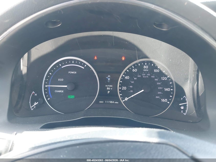 2014 Lexus Es 300H VIN: JTHBW1GG5E2058521 Lot: 45243263