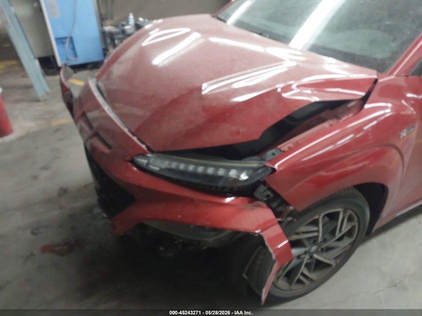 2022 Hyundai Kona N Line VIN: KM8K33A32NU911081 Lot: 45243271
