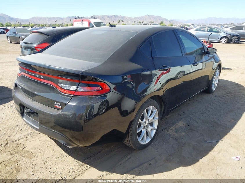 Vin: 1c3cdfbh2dd155398, lot: 45741076, dodge dart sxt 20134
