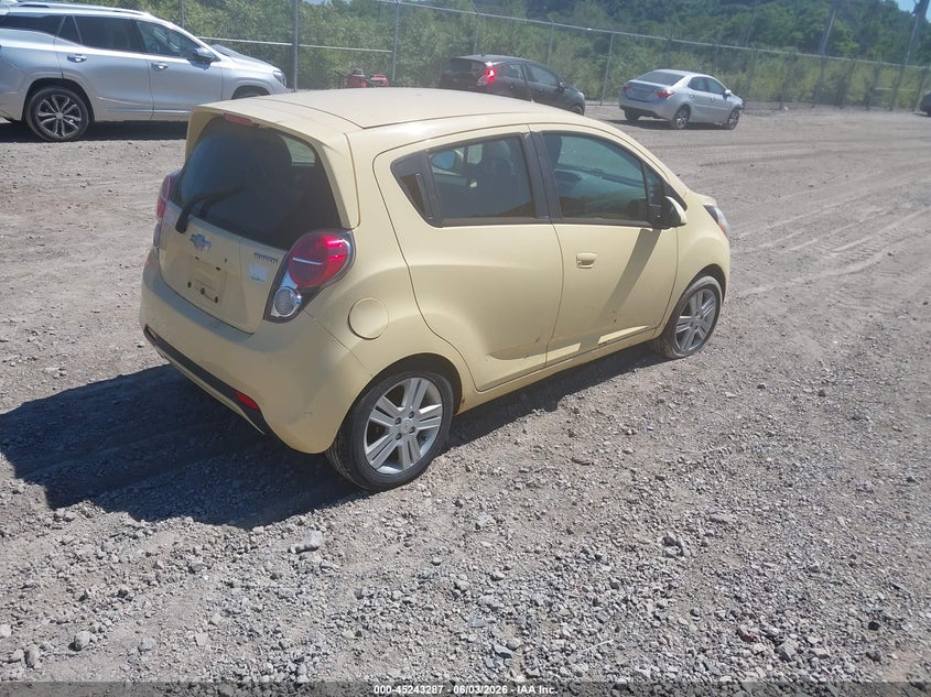 Vin: kl8cd6s93ec405803, lot: 45741078, chevrolet spark 1lt auto 20144