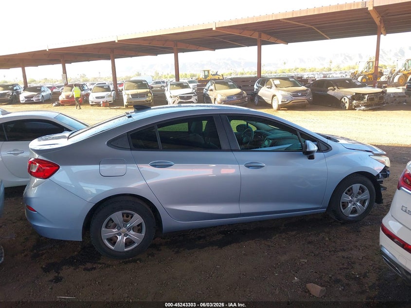 2018 Chevrolet Cruze Ls Auto VIN: 1G1BC5SM6J7137409 Lot: 45243303