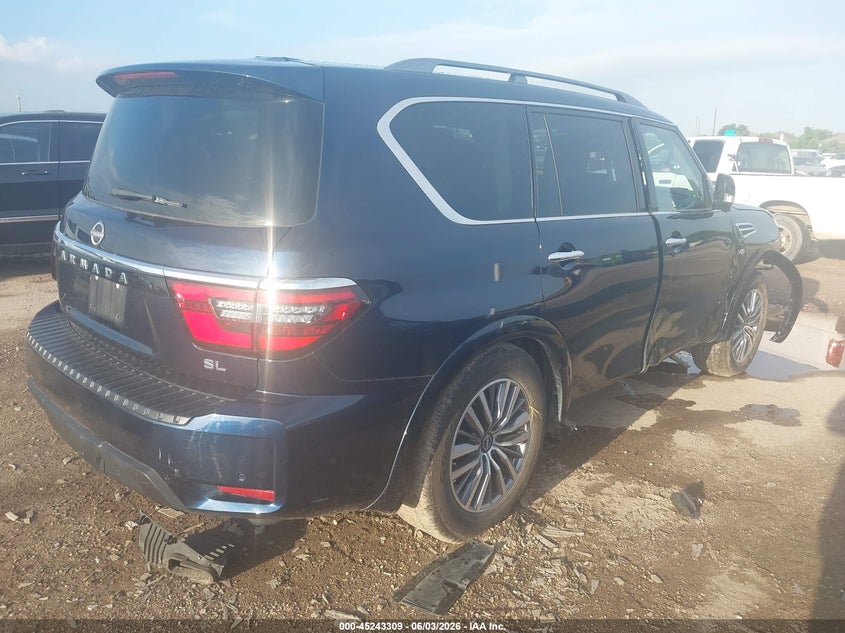 Vin: jn8ay2ba9n9393163, lot: 45741100, nissan armada sl 2wd 20224