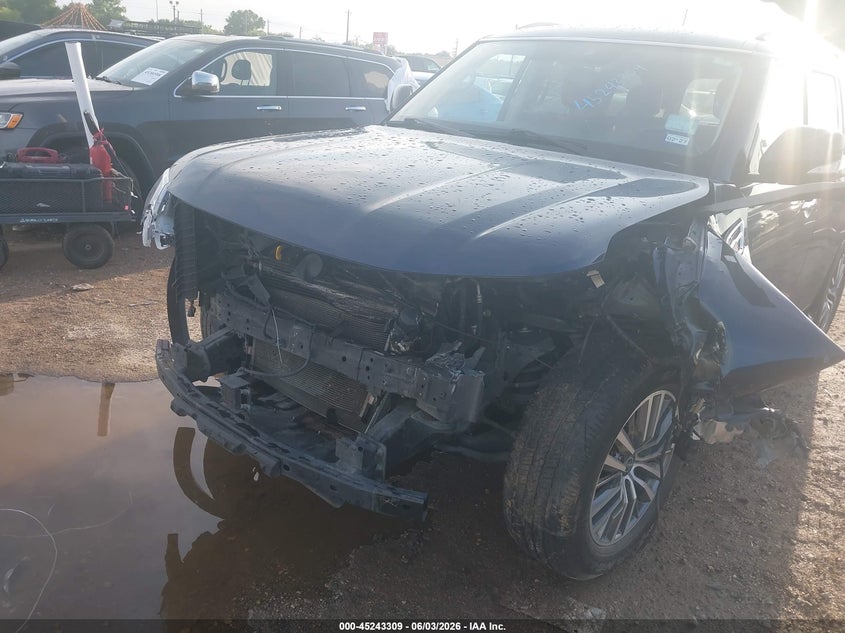 2022 Nissan Armada Sl 2Wd VIN: JN8AY2BA9N9393163 Lot: 45243309