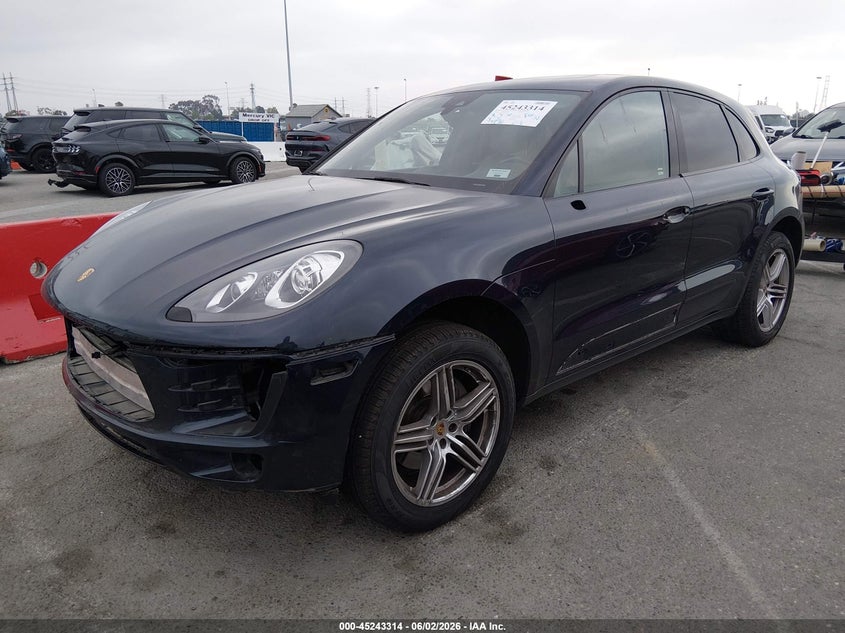 Vin: wp1aa2a57jlb09027, lot: 45741105, porsche macan 20182