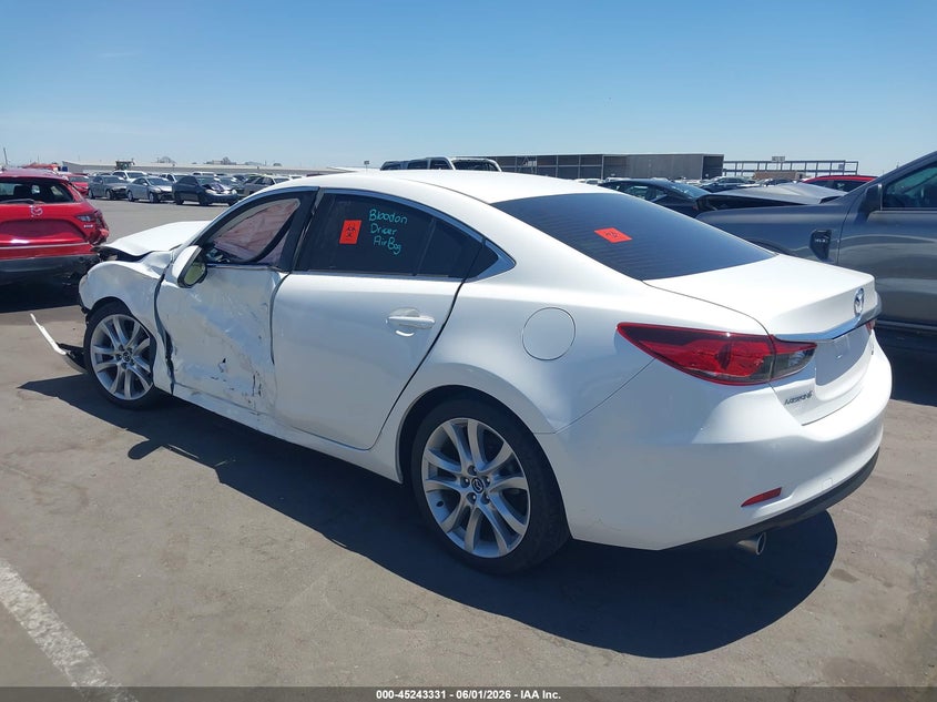 Vin: jm1gj1t55e1109855, lot: 45741122, mazda mazda6 i touring 20143